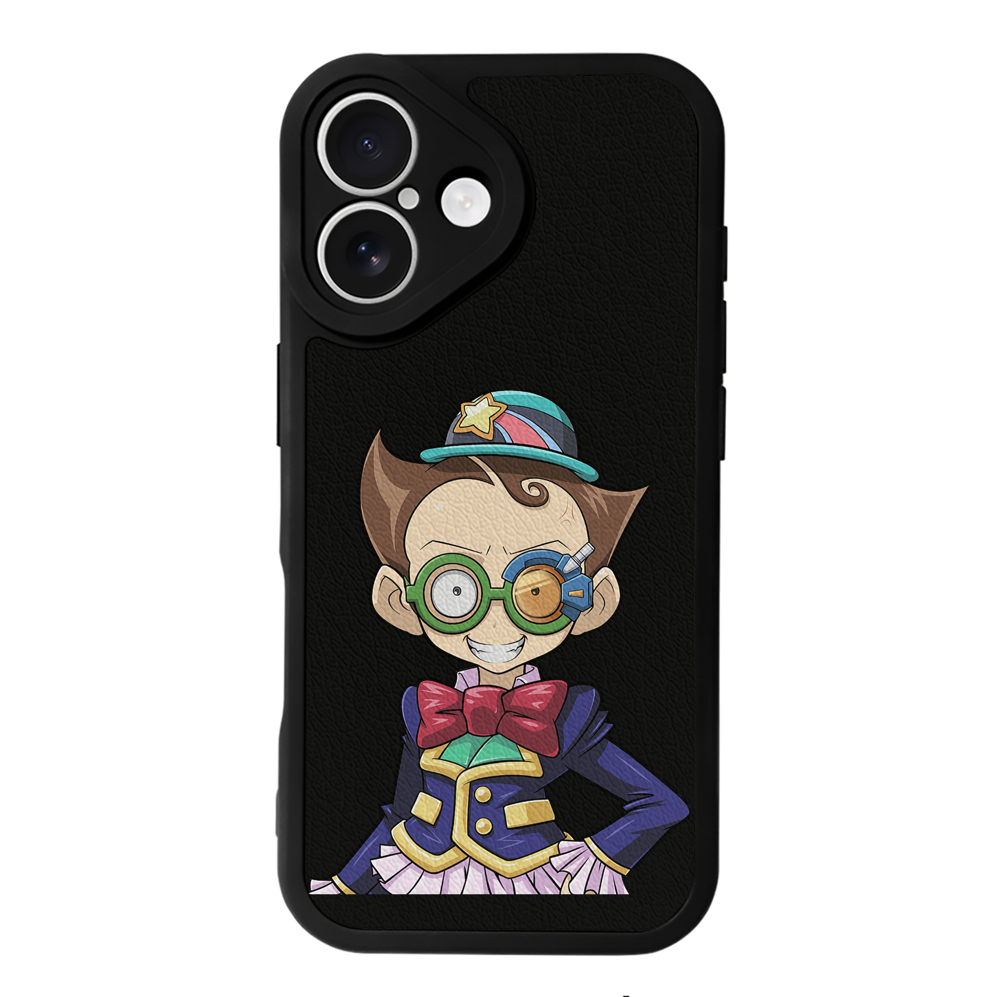 （画像用） 遊☆戯☆王 Yu-Gi-Oh! 【iPhone 16シリーズ対応】シリコンスマホケース（レザー調） 材質：シリコン